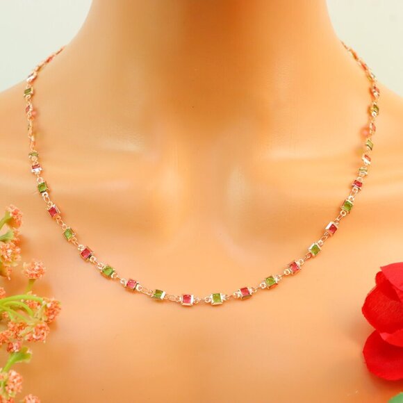 "New Beautiful Design Necklace Chain for Women/Girls, Gift, N526 - Picture 1 of 10